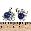 Natural Lapis Lazuli(Dyed) Pendants G-I374-A-P20-3