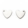 Non-Tarnish 201 Stainless Steel Charms STAS-I172-29P-2