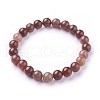 Natural Purple Aventurine Beads Stretch Bracelets BJEW-F380-01-B11-1