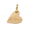 304 Stainless Steel Charms STAS-L291-01G-L-2