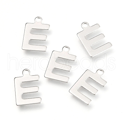 Non-Tarnish 201 Stainless Steel Charms X-STAS-C021-06P-E-1