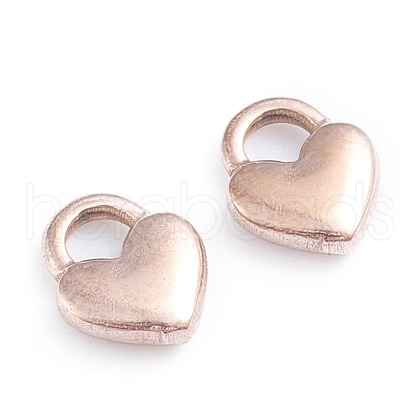 Ion Plating(IP) 304 Stainless Steel Charms STAS-I148-04RG-1