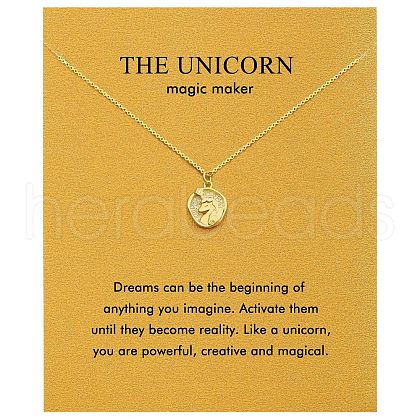 Friendship Brass Pendant Necklaces FS-WGE2002-05-1