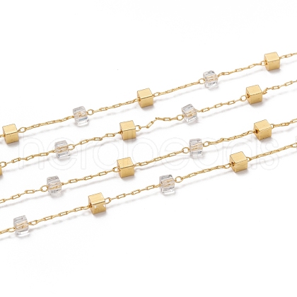 Handmade Brass Paperclip Chains CHC-I036-63B-1