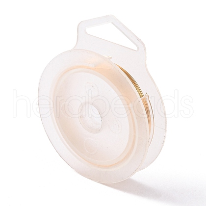 Round Copper Wire for Jewelry Making CWIR-WH0001-0.3mm-05-1-1