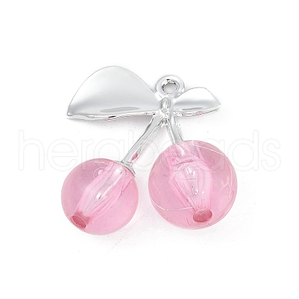 Alloy & Acrylic Pendants PALLOY-S053-01P-C-1