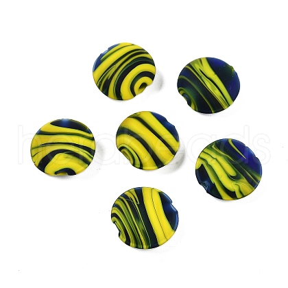 Opaque Handmade Lampwork Beads BLOW-D006-04C-1