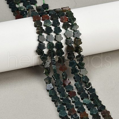 Natural Indian Agate Beads Strands G-B138-C04-01-A-1