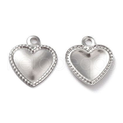 Non-Tarnish 201 Stainless Steel Charms STAS-K259-10P-1