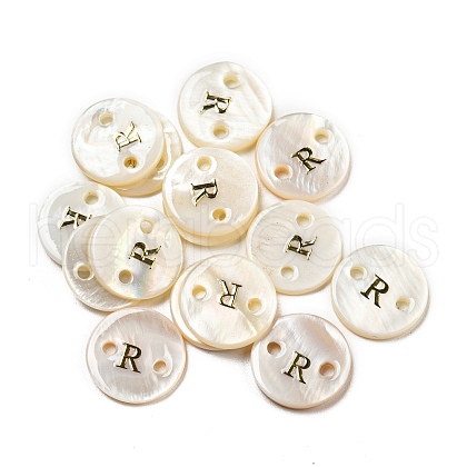 Freshwater Shell Buttons BUTT-Z001-01R-1