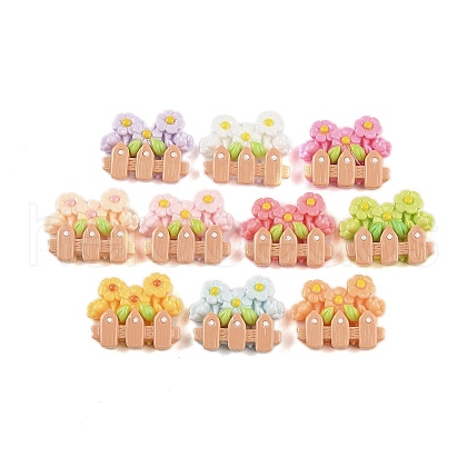 Opaque Resin Decoden Cabochons CRES-M033-03-1