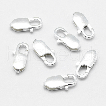 925 Sterling Silver Lobster Claw Clasps STER-G019-03-14mm-1