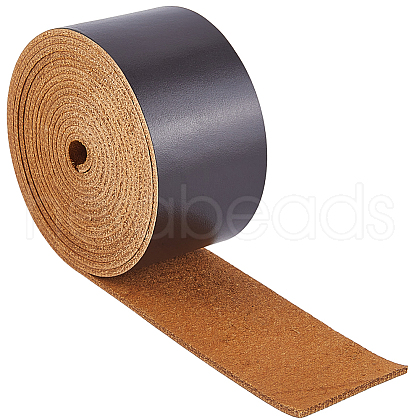 2M Flat AB Grade Cowhide Leather Cord AJEW-WH0479-73B-03-1
