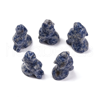 Natural Blue Spot Jasper Display Decorations DJEW-P019-A03-1