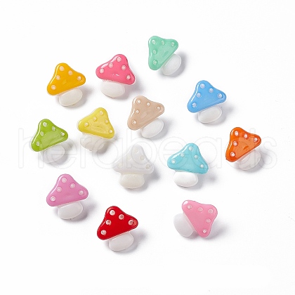 Acrylic Shank Buttons BUTT-Q018-M-1
