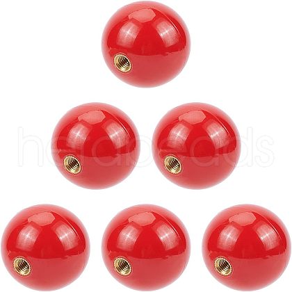 Plastic Round Beads KY-WH0001-009-1