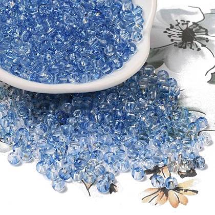 Transparent Colours Glass Round Beads SEED-F006-05A-06-1