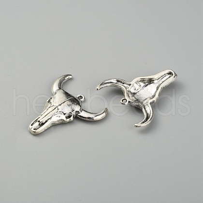 Tibetan Style Alloy Pendants FIND-CJC0007-02-1