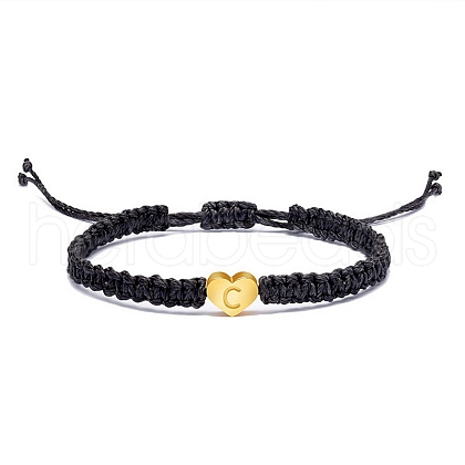 Adjustable Nylon Thread Braided Beads Bracelets PW-WG8DF96-03-1