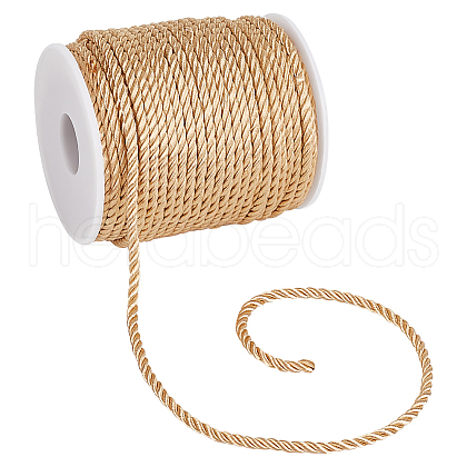 3-Ply Polyester Twisted Cord OCOR-WH0079-88D-1