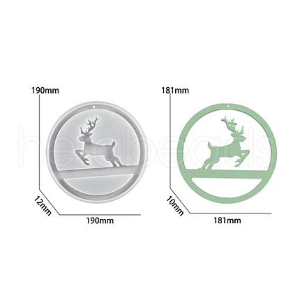 City Signs Decorated with Wind Chimes Silicone Mold SIMO-S001-01E-1