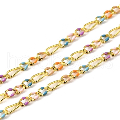 Brass Figaro Chains CHC-F020-13G-06-1