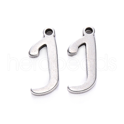 Tarnish Resistant 201 Stainless Steel Charms STAS-R105-J-1