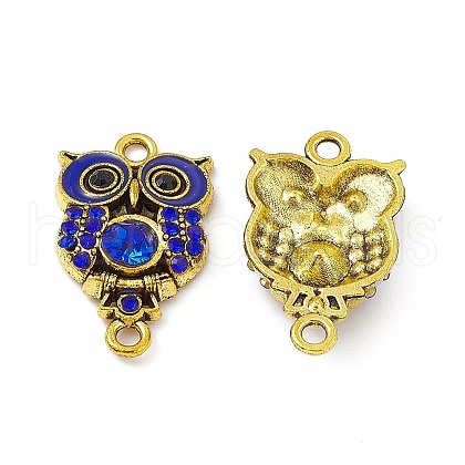 Alloy Rhinestone Connector Charms FIND-C019-10AG-03-1