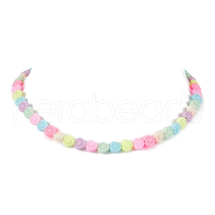 Acrylic Beaded Kids Necklace NJEW-JN04708-02-1