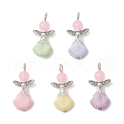 Natural & Dyed Malaysia Jade Pendants PALLOY-JF03735-1