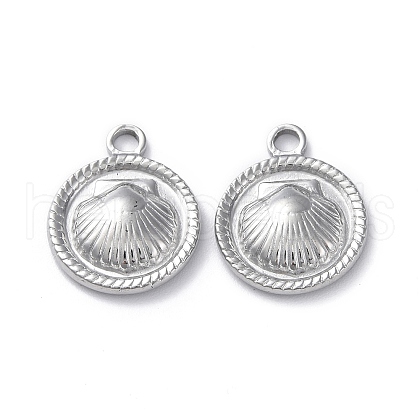 304 Stainless Steel Pendants STAS-P324-23P-1