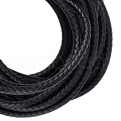 Beebeecraft 5M Braided Leather Cord WL-BBC0001-01C-02-1