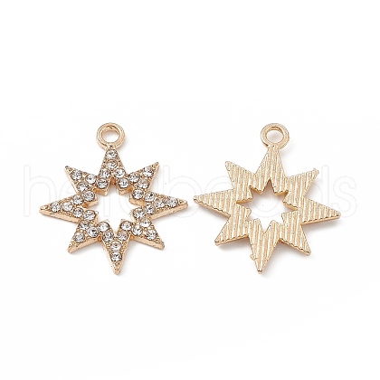 Alloy Crystal Rhinestone Pendants FIND-C019-53KCG-1