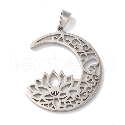Non-Tarnish 304 Stainless Steel Pendants STAS-U010-25P-1