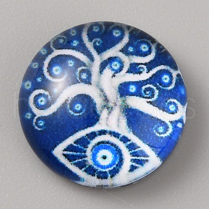 Glass Cabochons GLAA-TAC0024-03J-1