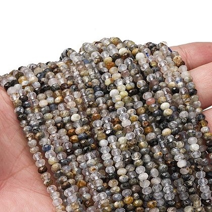 Natural Kyanite/Cyanite/Disthene Beads Strands G-RM2025-D13-E-1