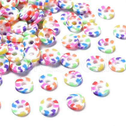 Handmade Polymer Clay Beads CLAY-S095-A004-1