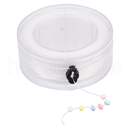 Nylon Thread for Pearl Jewelry Making OCOR-WH0082-250C-1