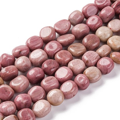 Natural Rhodonite Beads Strands G-G146-A06-02-1