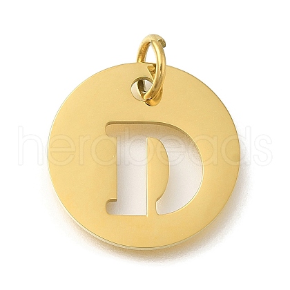 Ion Plating(IP) 304 Stainless Steel Pendants STAS-M074-01G-D-1
