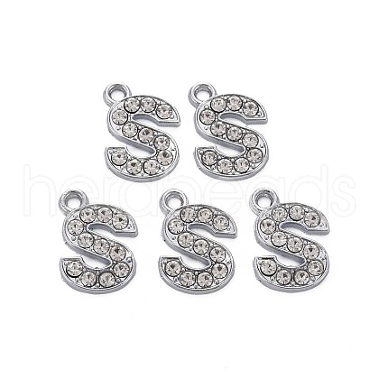 Alloy Pendants ALRI-N039-001S-RS-1