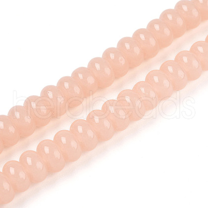 Imitation Jade Glass Beads GLAA-ZX008-8mm-17B-1