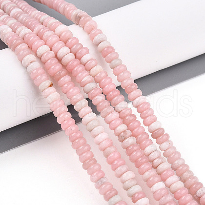Natural Pink Opal Beads Strands G-T140-75B-1