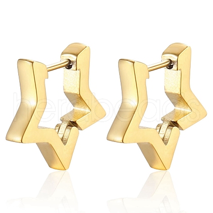 304 Stainless Steel Hoop Earrings PW-WG59979-02-1