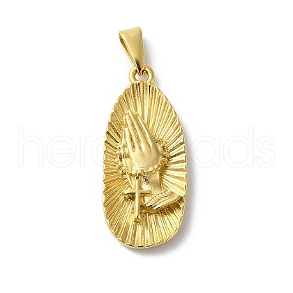 PVD Vacuum Plating 304 Stainless Steel Pendants STAS-B069-11G-1