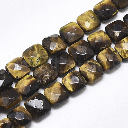 Natural Tiger Eye Beads Strands G-S357-D01-01-1