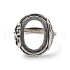 925 Sterling Silver Adjustable Ring Components STER-C011-13AS-2