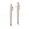 304 Stainless Steel Stud Earrings Findings STAS-D310-09P-02-2