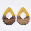 Resin & Walnut Wood Pendants RESI-S358-94D-2