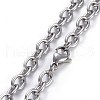 Tarnish Resistant 304 Stainless Steel Jewelry Sets SJEW-O097-01P-4